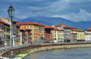 Florence, Italy - along the Arno River